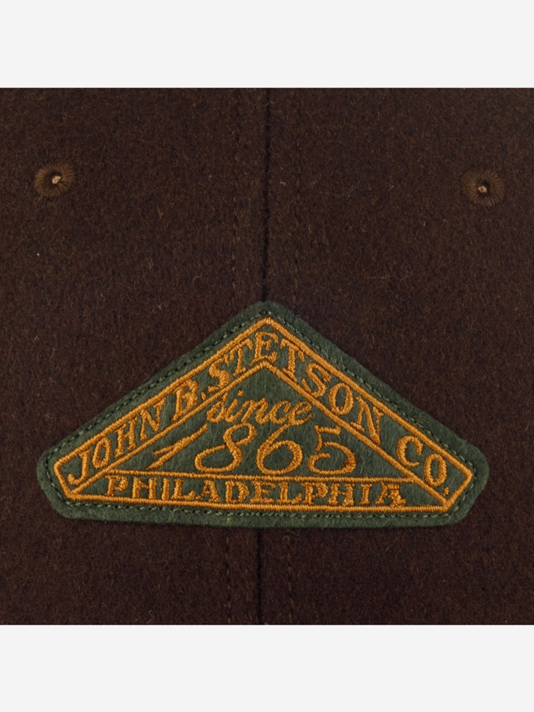 Бейсболка STETSON 7720104 BASEBALL CAP VINTAGE LOGO PATCH WOOL