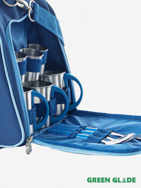 Набор для пикника 3655 Green Glade 40 предметов 25 л (3)