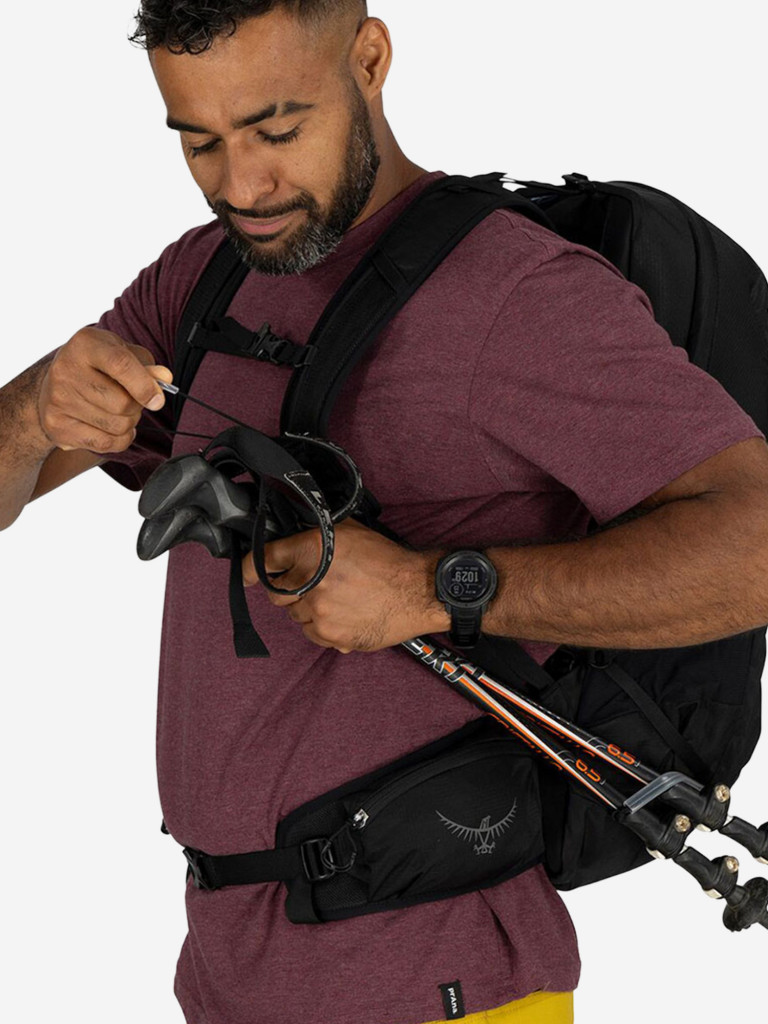 Рюкзак Osprey Talon 22 Black Coal Grey