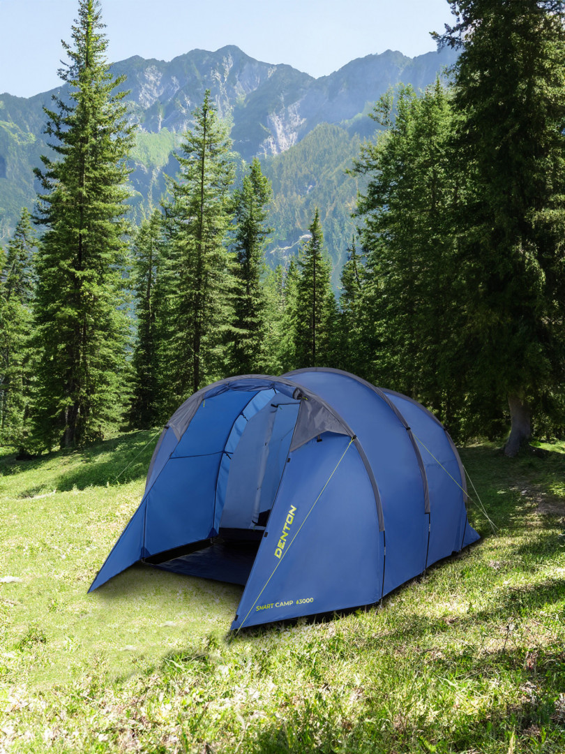 Палатка 4-местная Denton, Синий