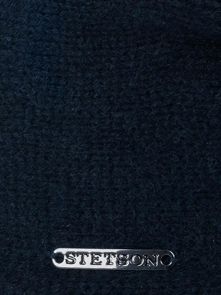 Шапка без отворота STETSON 8699203 LONG BEANIE CASHMERE (синий)