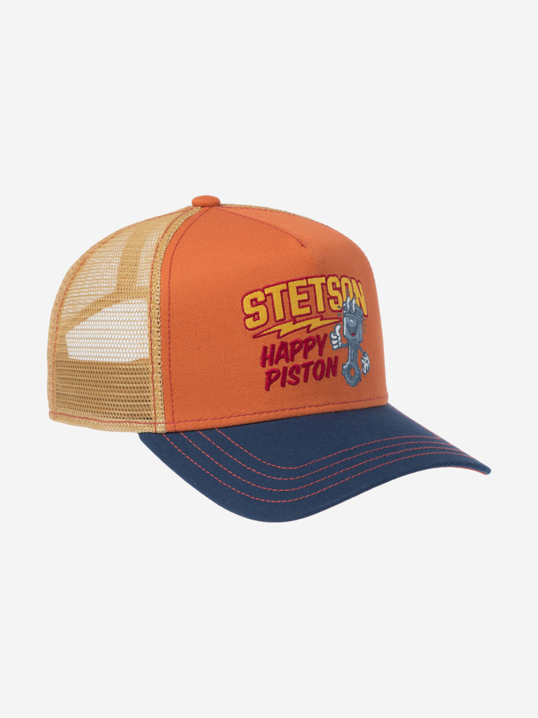 Бейсболка с сеточкой STETSON 7741143 TRUCKER CAP PISTON