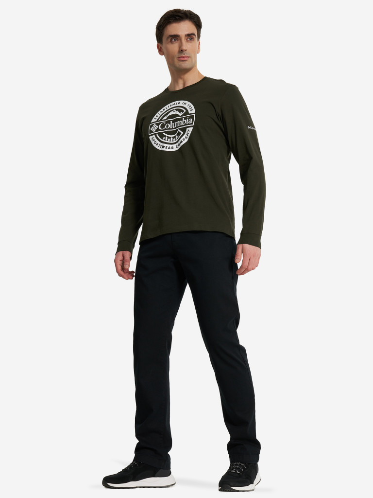 Лонгслив мужской Columbia Rockaway River Graphic Ls Tee