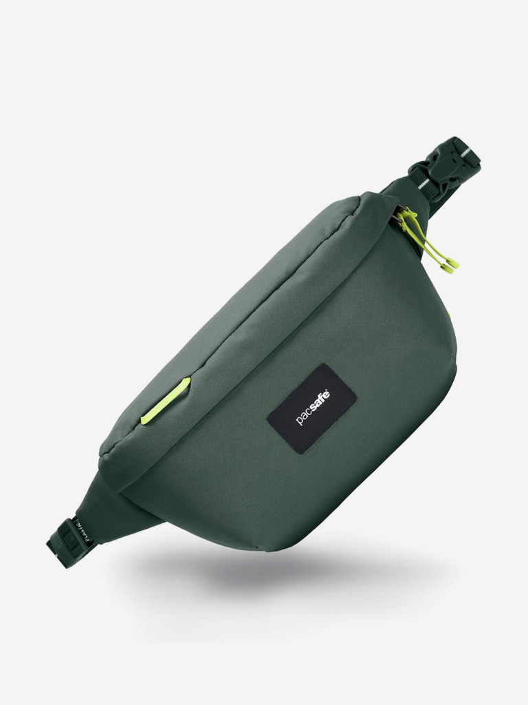 Сумка слинг антивор Pacsafe GO sling, Spruce Green, 2.5 л.