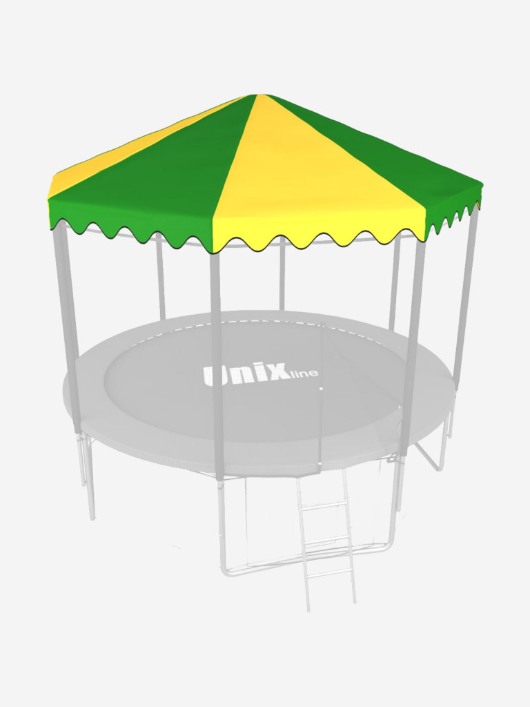 Крыша для батута UNIX Line 8 ft Green/Yellow
