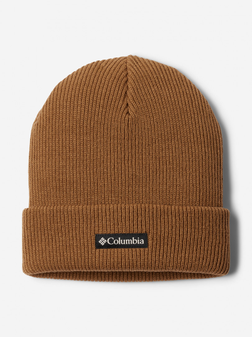 Шапка Columbia Whirlibird Cuffed Beanie, Коричневый