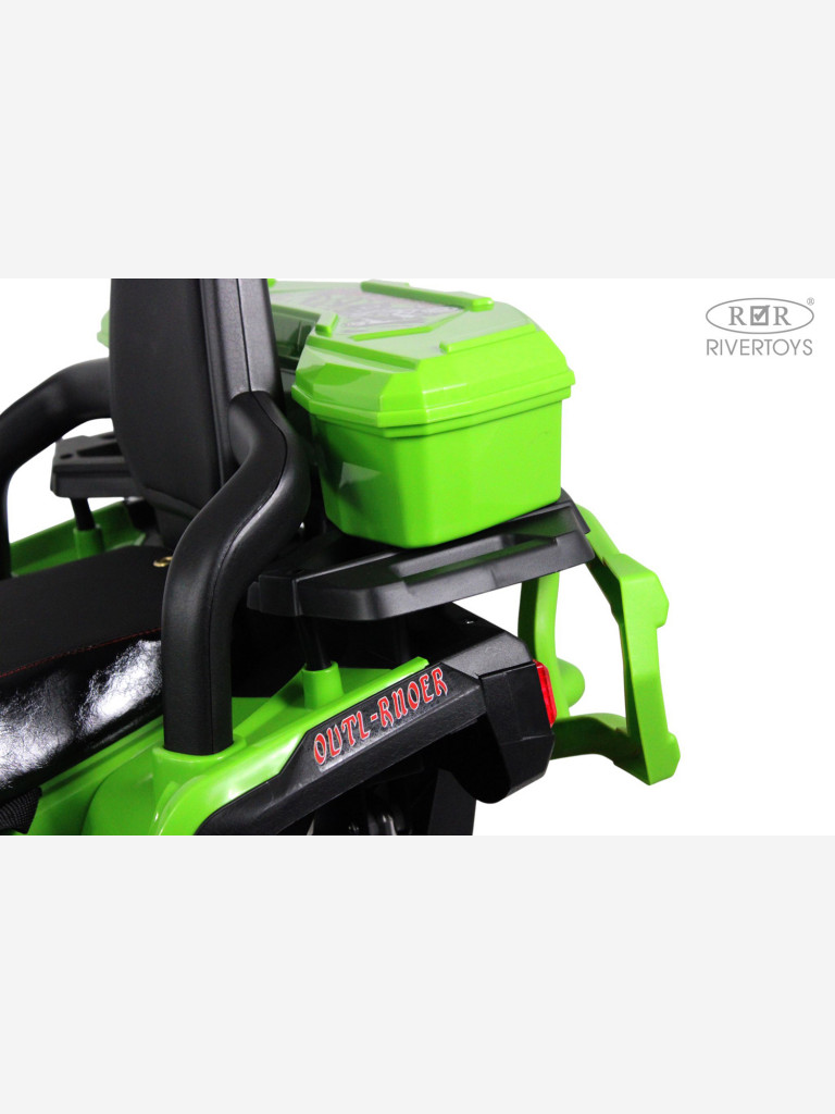 Детский электроквадроцикл RIVERTOYS Z111ZZ зеленый