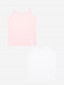 белый/светло-розовый