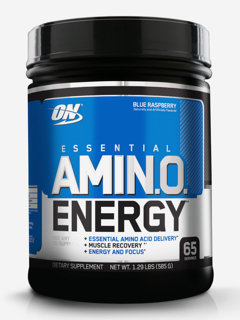 Аминокислотный комплекс Optimum Nutrition Essential Amino Energy, 585 г, Голубая малина