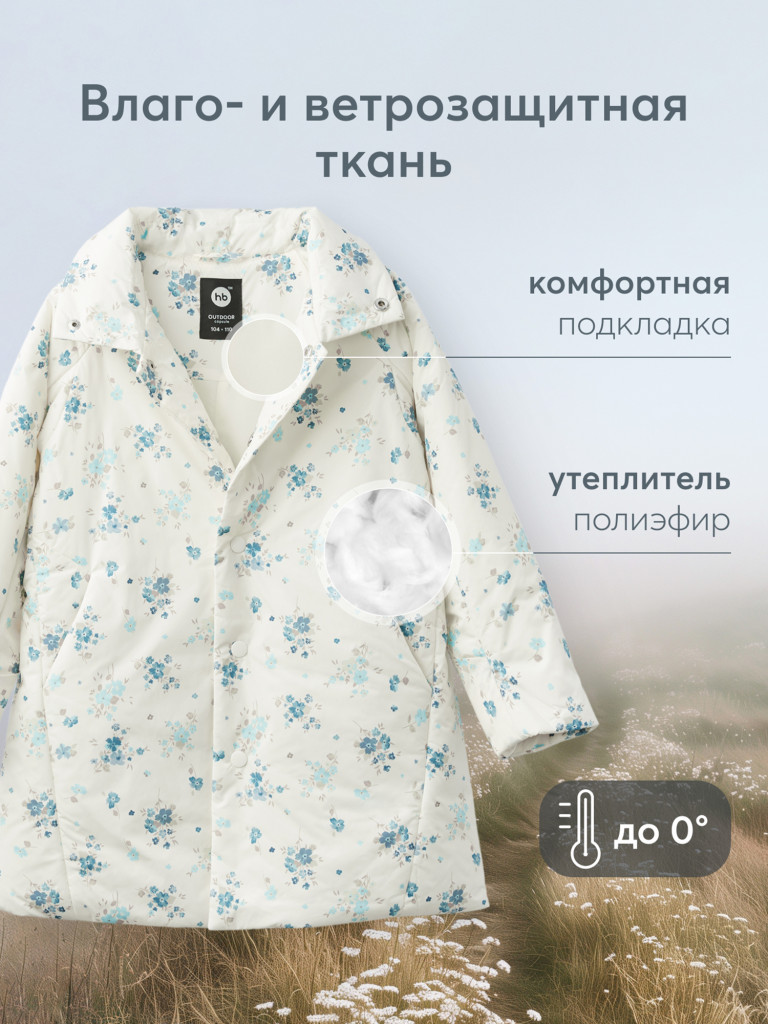 Пальто детское Happy Baby