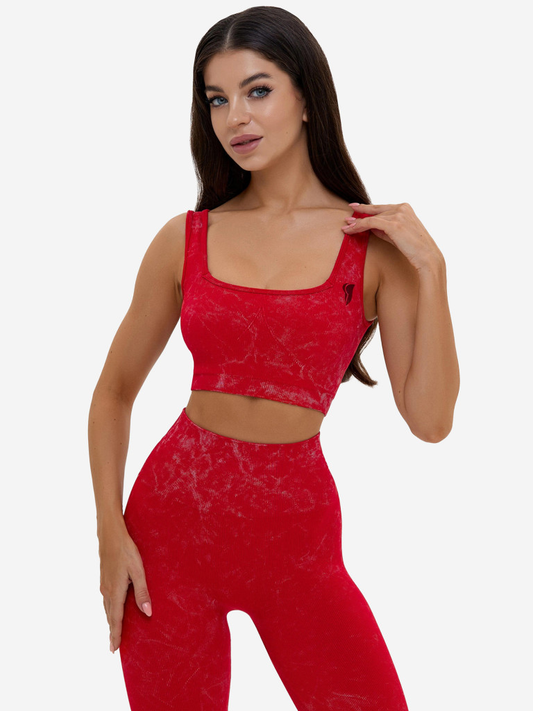 Спортивный топ Bona Fide Marble Top "Red"