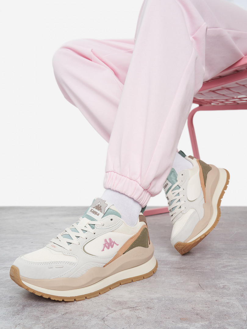 Кроссовки женские Kappa Doppio Бежевый 5999₽