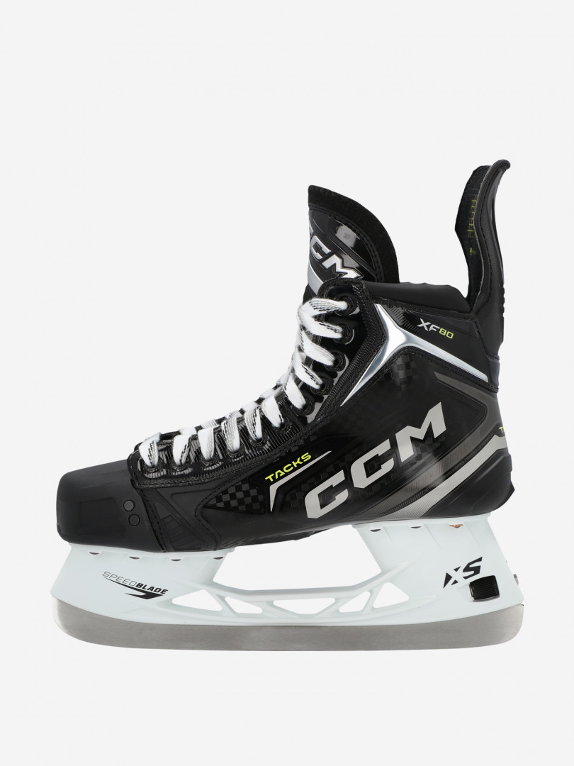 Коньки хоккейные CCM Tacks XF 80 SR 31568740299 Черный, размер 46.5,46,43.5,44,45,41,44.5,42, фото 1