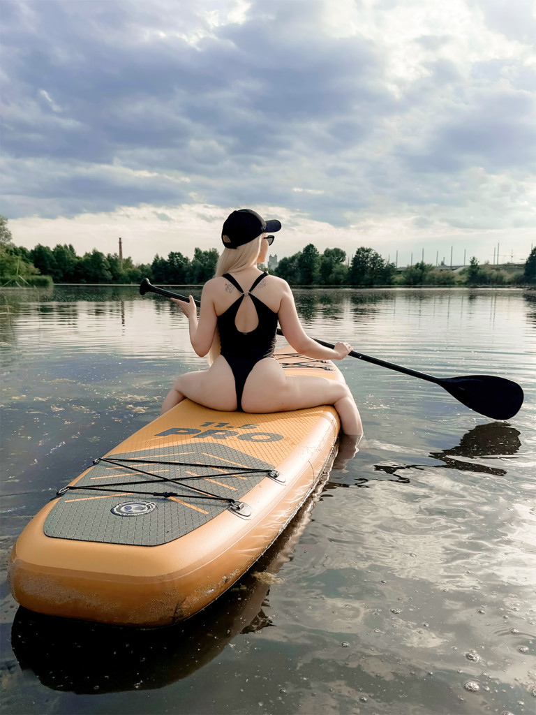 Сапборд надувной двухслойный OZERUS серия PRO 11.5'