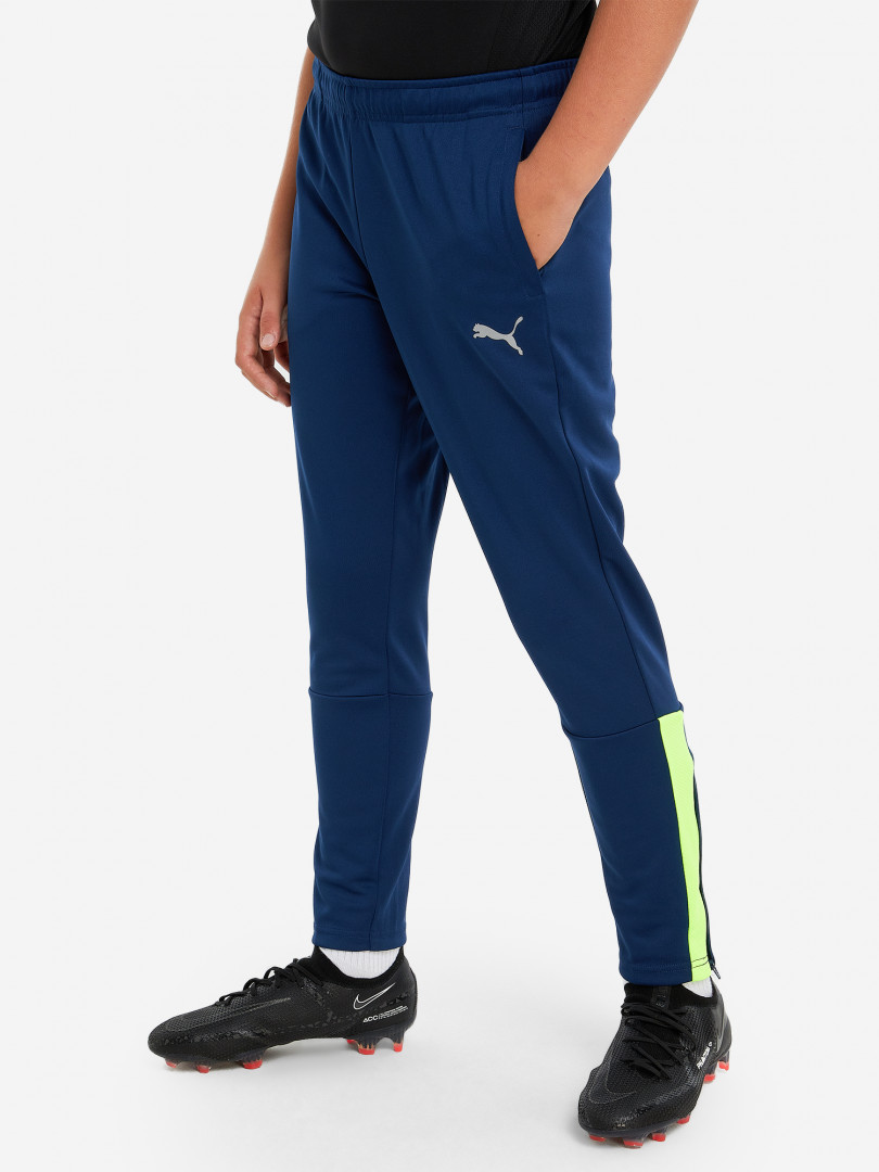 фото Брюки для мальчиков puma teamliga, синий