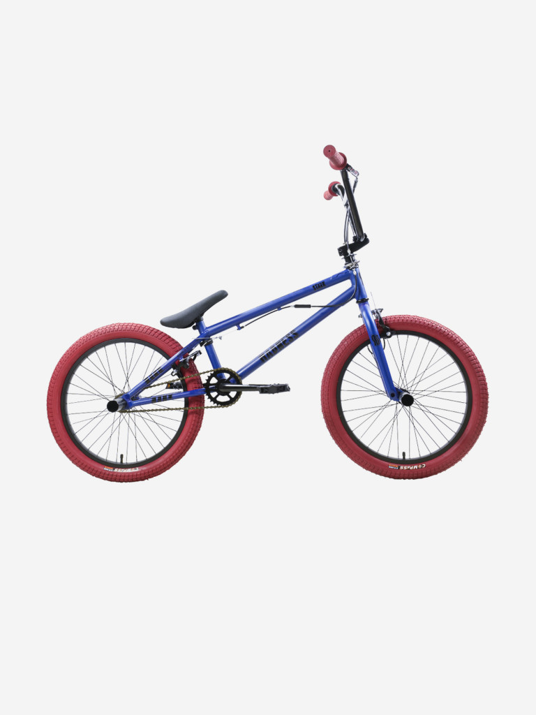 Велосипед подростковый Stark Madness BMX 2 фиолетовый матовый/черный/бургунди