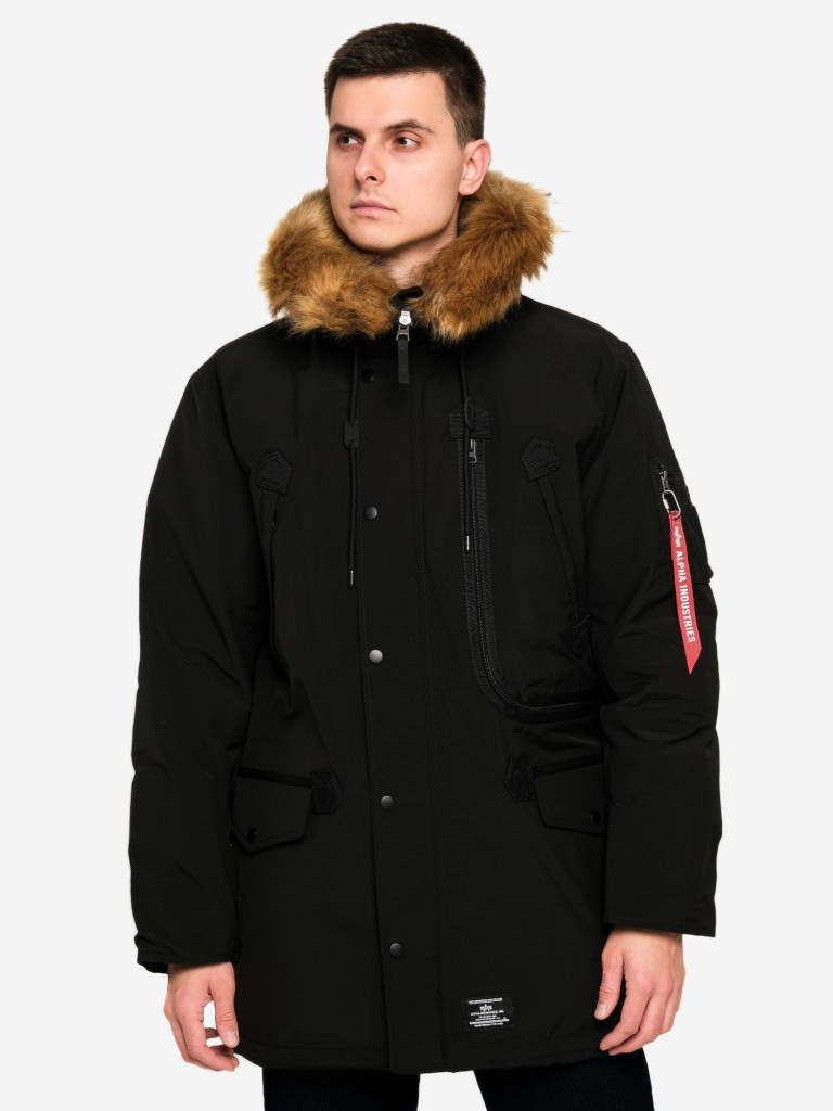 Парка утеплённая пуховая мужская N-3B Alpine Gen II Alpha Industries
