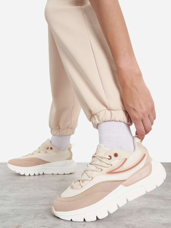 Кроссовки женские FILA Offset арт. 133280 бежевый цвет — купить за 3749 руб. со скидкой 50 %, отзывы в интернет-магазине Спортмастер