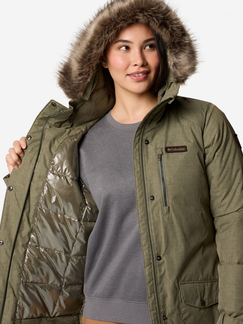 Куртка утепленная женская Columbia Suttle Mountain Long Insulated Jacket 30954560299 Зеленый, размер 42,44,46,48,50, фото 8