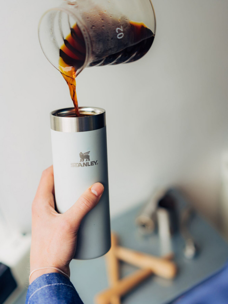 Термокружка Stanley AeroLight Transit Mug, 470 мл, серая