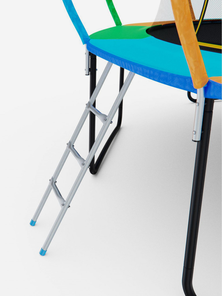 Батут с сеткой DFC A.KOU KIDS 16ft с лестницей (2 короба)