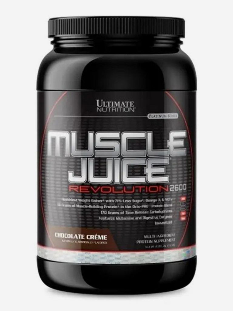 Гeйнeр Ultimate Nutrition Muscle Juice Revolution, 2120 г, Шоколадный крeм