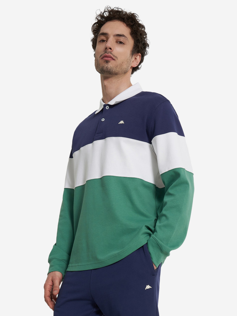 Поло с длинным рукавом мужское Robe di Kappa