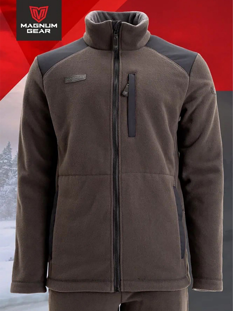 Толстовка флисовая мужская MAGNUM GEAR MARAL графит