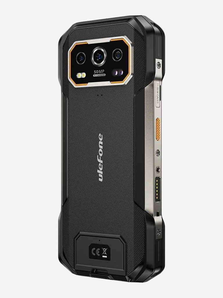 Смартфон Ulefone Armor 27 Pro 12+256GB Black, 6.78”, FHD+ , IPS, 120Hz, MT6300, 5G, And14, 50+50+64, 32MP, 10600mAh, uSmart