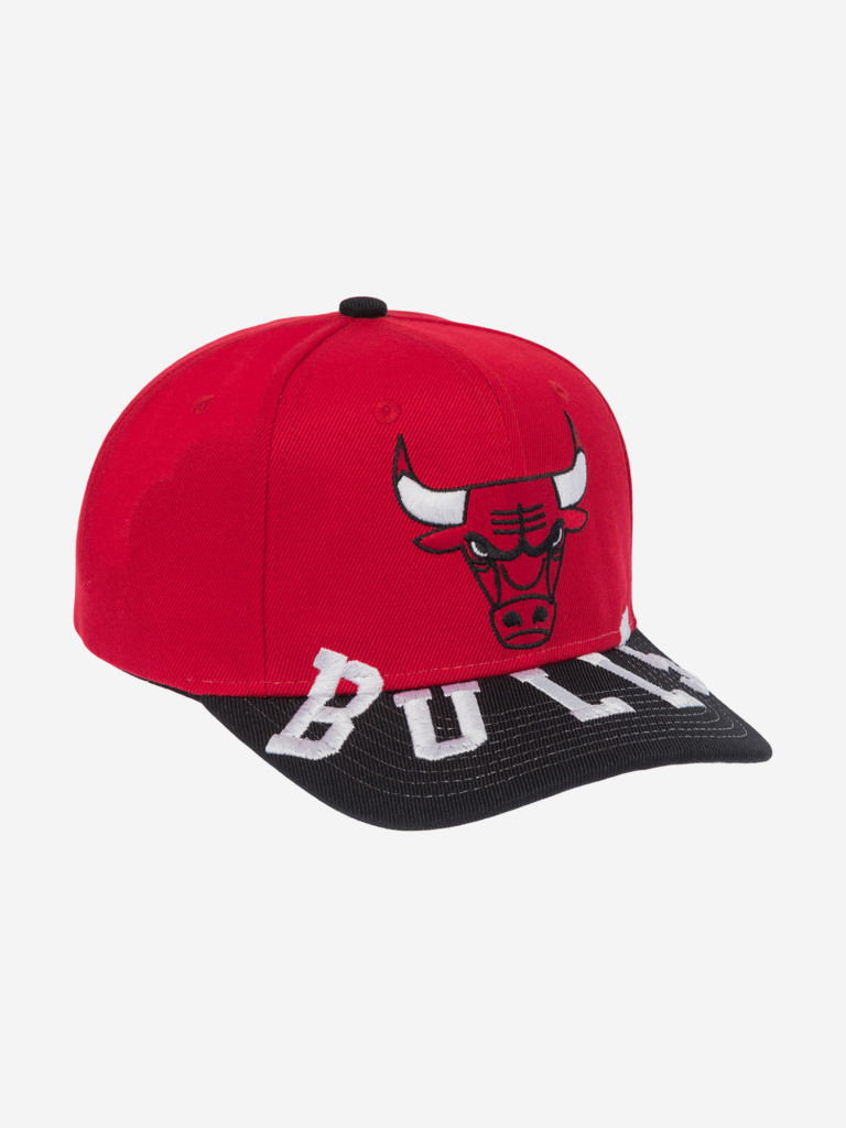 Бейсболка MITCHELL NESS HP10368-CBURED1 Chicago Bulls NBA (красный)