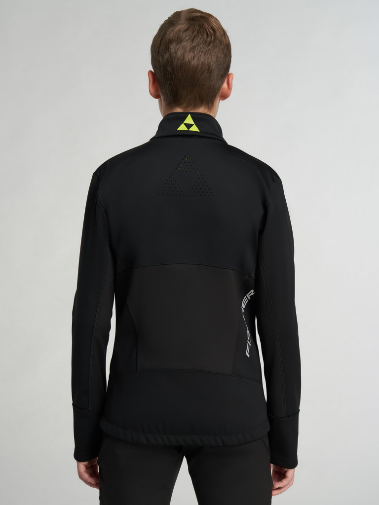 Куртка для беговых лыж для мальчиков Fischer Softshell Warm