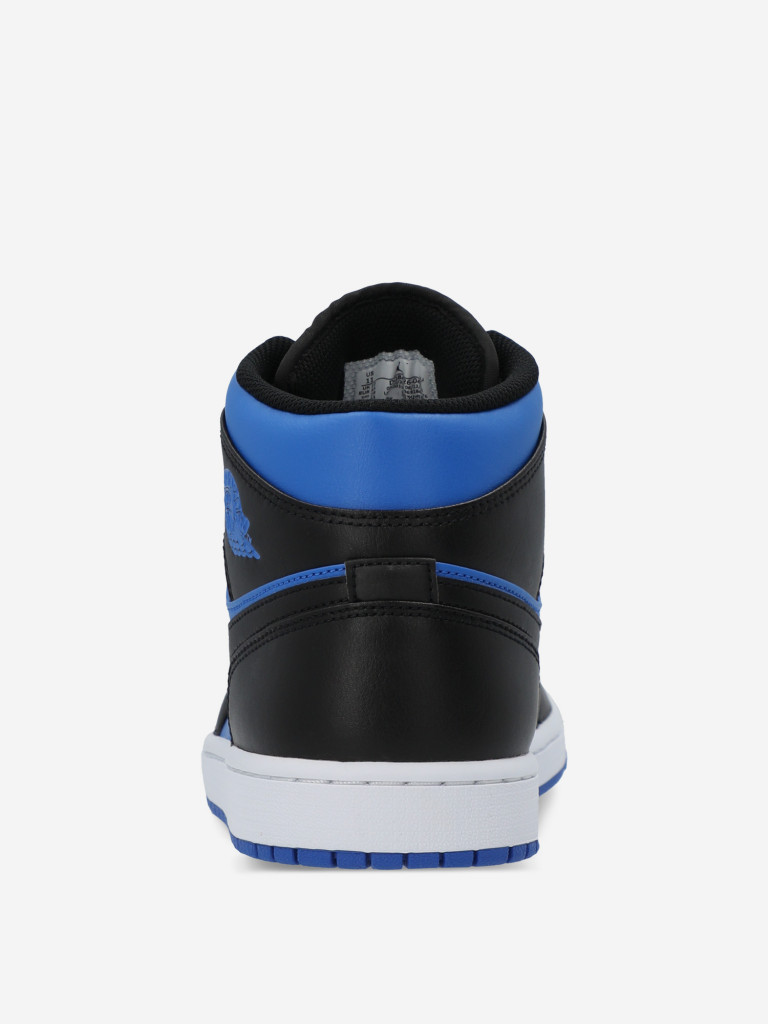 Nike air jordan 1 mid royal blue black hotsell