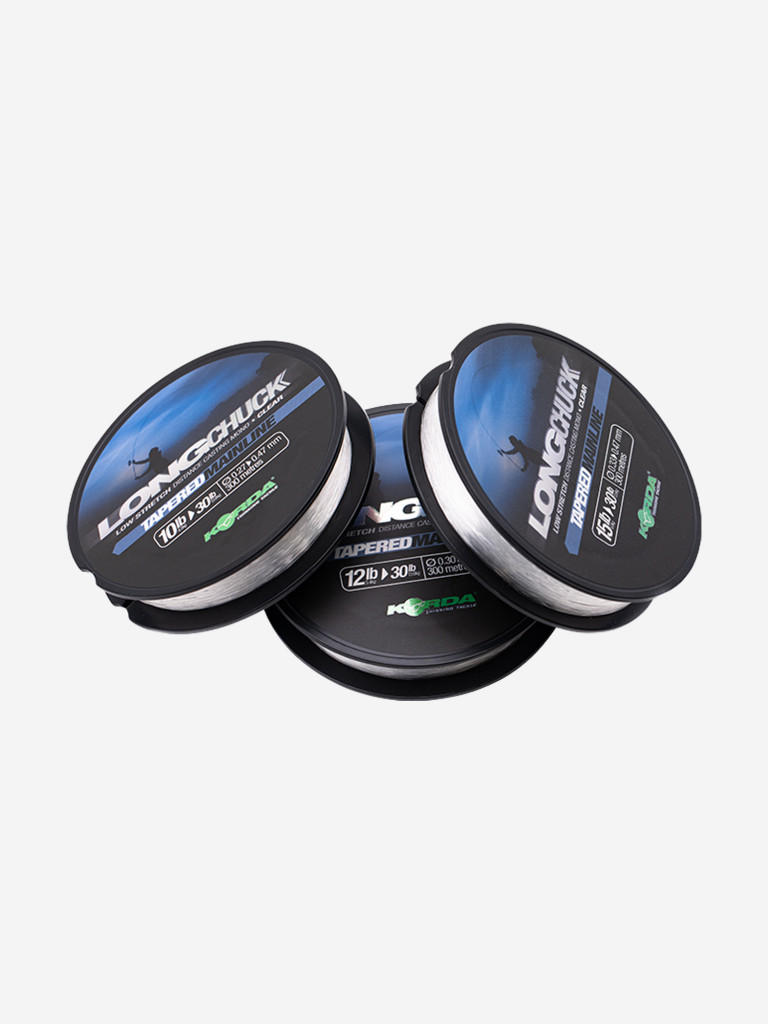 Леска KORDA Long Chuck Tapered Mainline 0.27-0.47мм 300м 10-30lb