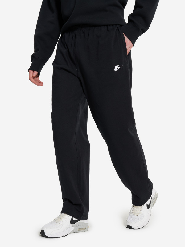 Брюки мужские Nike Club Knit арт. FQ4332 черный цвет — купить за 9999 руб., отзывы в интернет-магазине Спортмастер