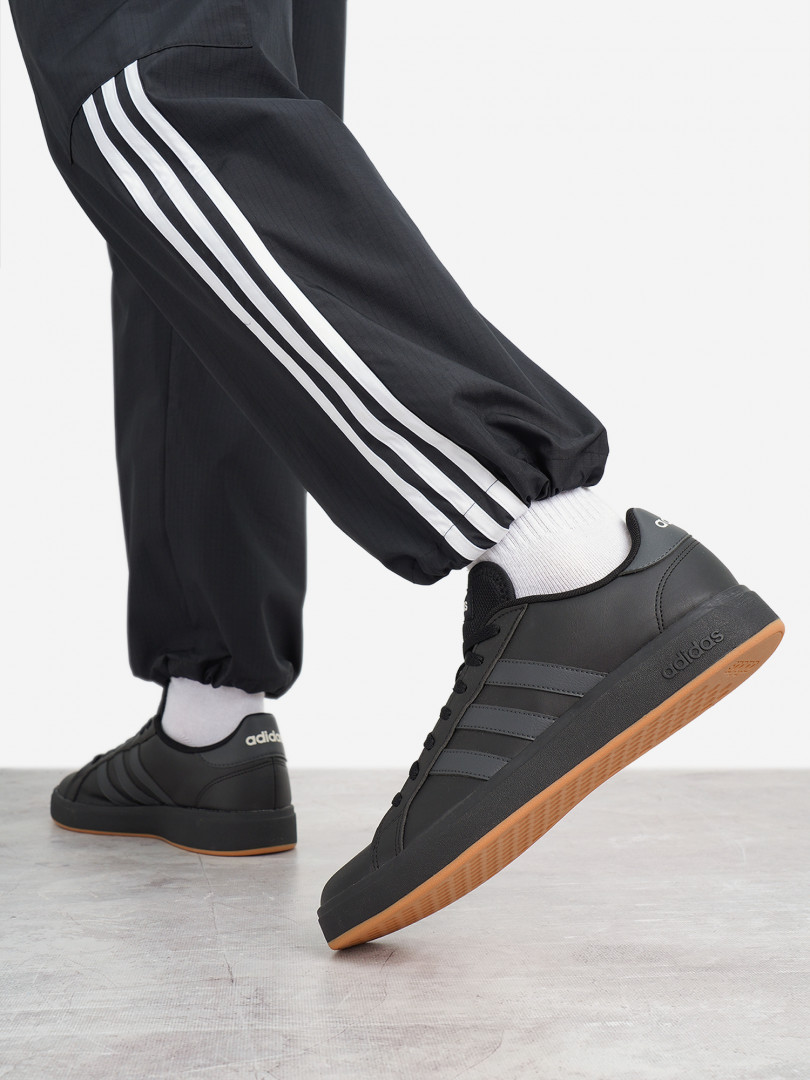 фото Кеды мужские adidas grand court base 2.0, черный