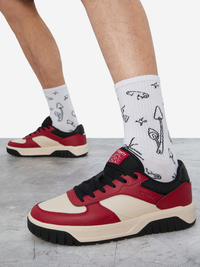 фото Кеды мужские termit savage 4.0 low, красный