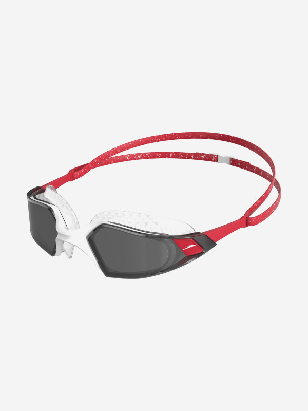 Очки для плавания Speedo Aquapulse Pro красный/белый цвет — купить за 4499 руб., отзывы в интернет-магазине Спортмастер