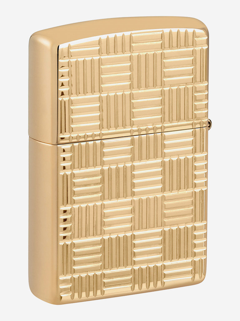 Зажигалка бензиновая ветроустойчивая Zippo Armor High Polish Brass