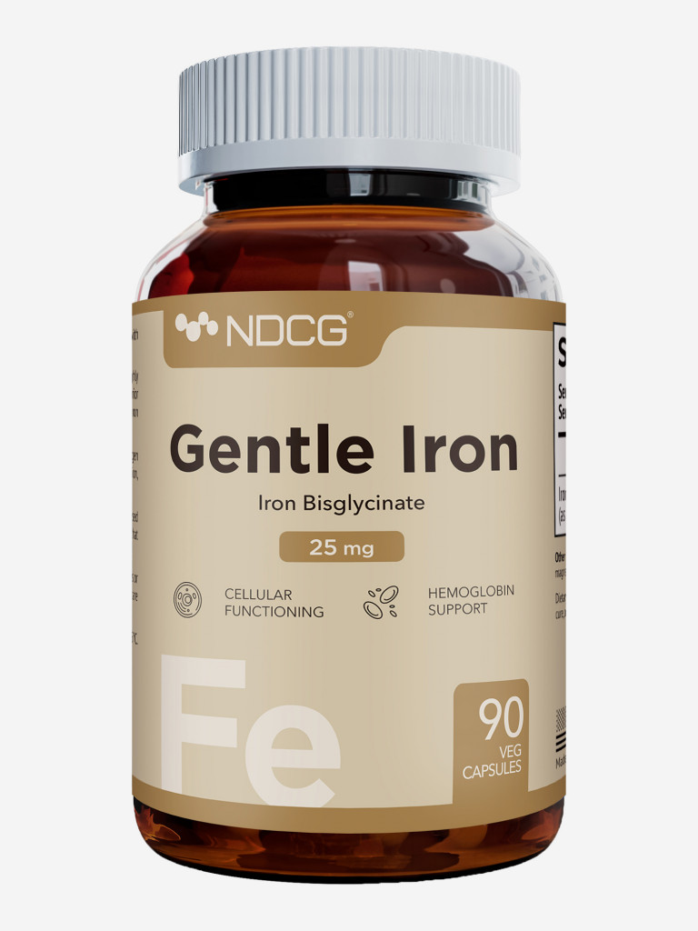 Мягкое железо Gentle Iron NDCG 25 mg 90 капсул
