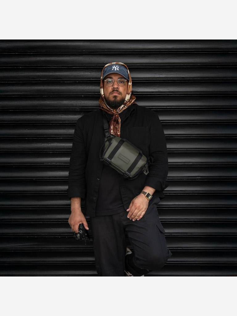 Сумка WANDRD ROGUE Sling 4L V2, зеленый, 4 л.