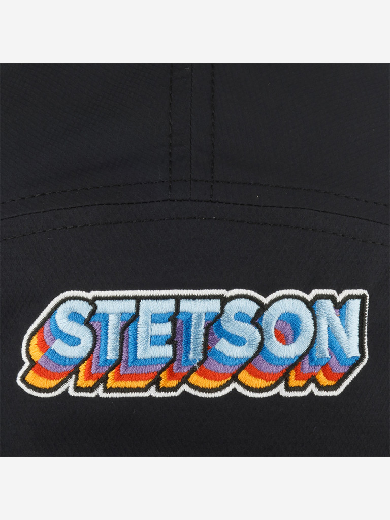 Бейсболка пятипанелька STETSON 7795114 5-PANEL COLOFUL STETSON (черный)