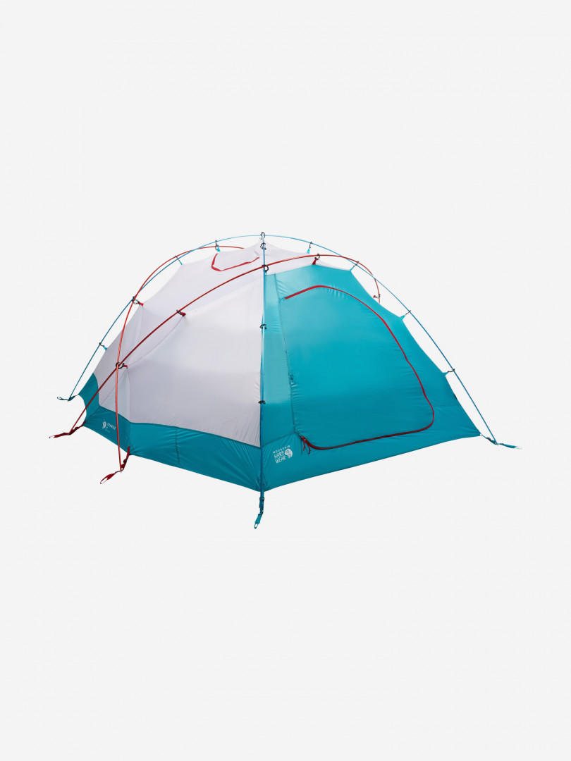 фото Палатка 4-местная mountain hardwear trango 4, красный