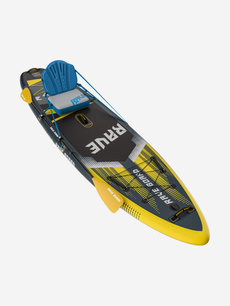 Надувной сапборд Rave Board RB101Pro (350*83*15) с сидушкой и двойным веслом