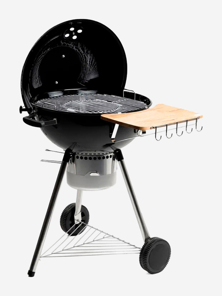 Угольный гриль барбекю Go Garden Premium 56 LUX Shelf