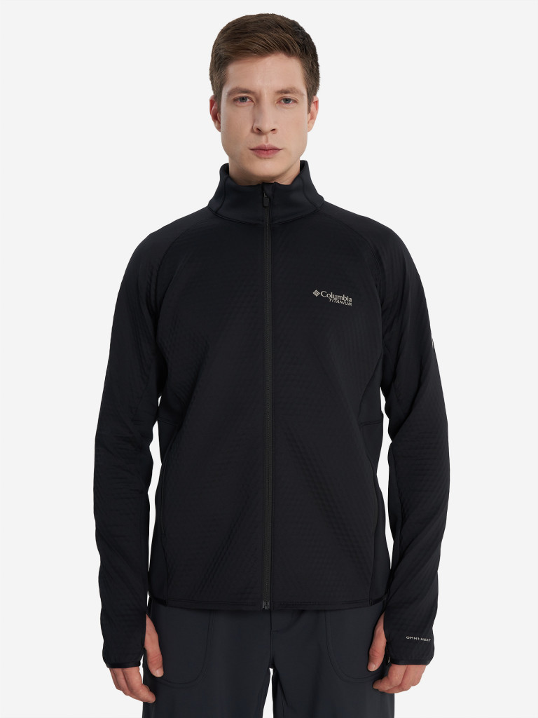 Толстовка мужская Columbia Crystal Leaf Omni-Heat Helix Full Zip