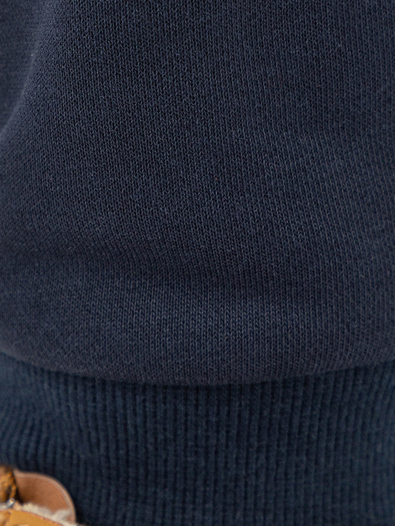 Брюки-джоггеры с карманами синие Button Blue