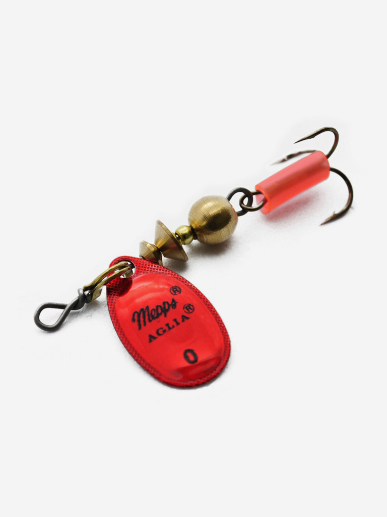 Блесна Mepps AGLIA Platium AG/ROUGE №0
