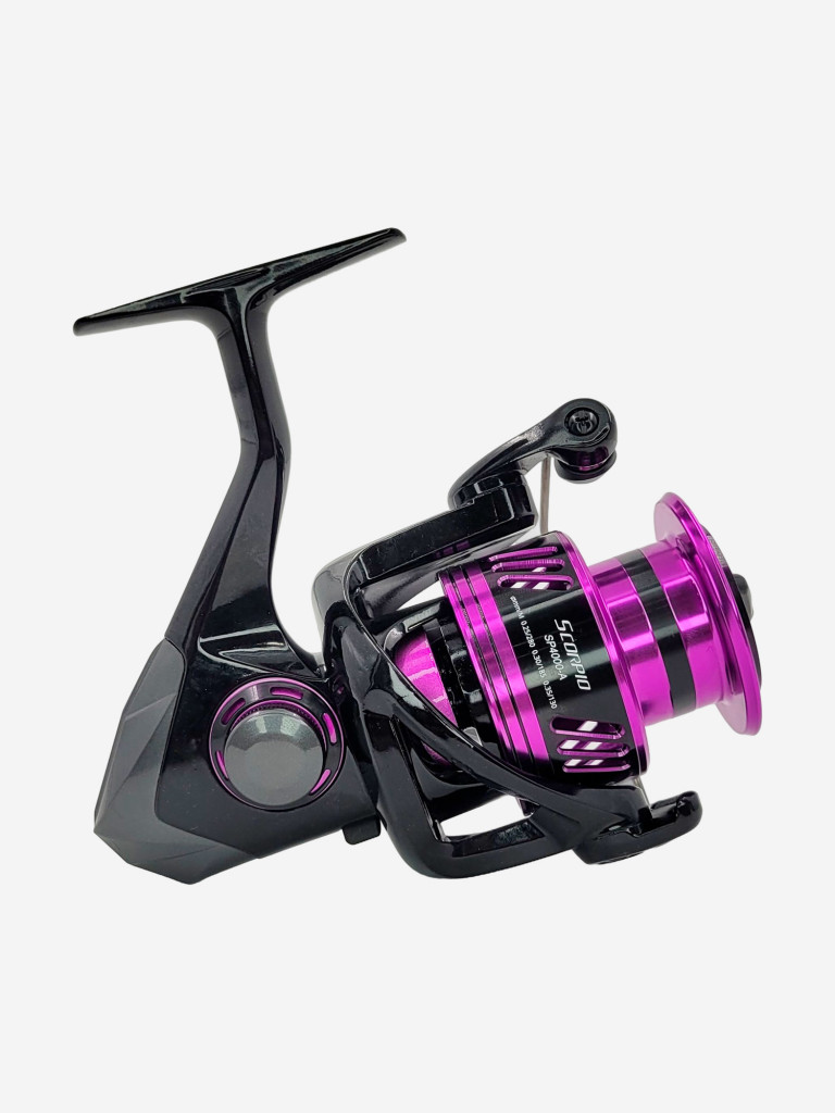 Катушка для спиннинга Okuma SCORPIO 1000S-A, катушка для удочки с передним фрикционом, с дополнительной шпулей