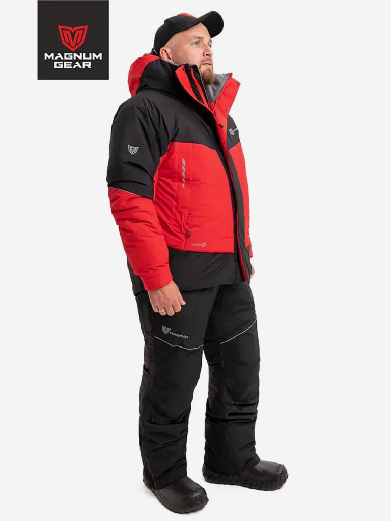 Костюм мужской MAGNUM GEAR ICEBERG PRO -25° С красный/черный