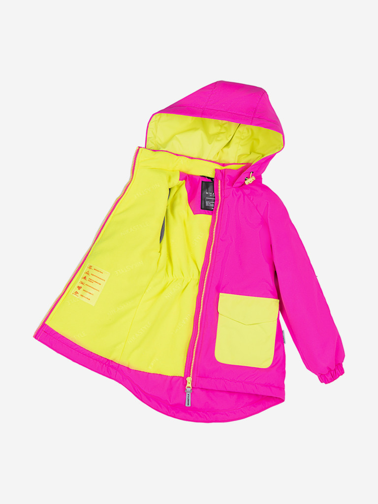 Куртка демисезонная мембранная для девочки NIKASTYLE